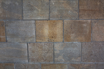 Old masonry on the floor in Prague, Czech Republic