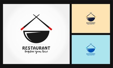 restaurant icon vector logo