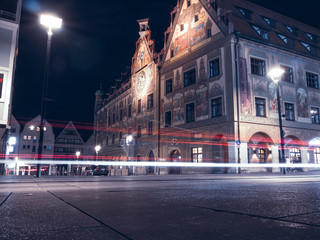 Fototapeta na wymiar Ulm by night