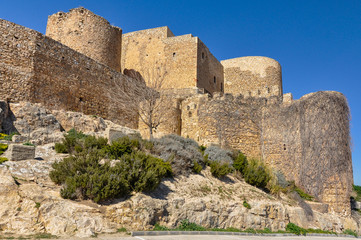 Fototapeta na wymiar Castillo de la Muela en Consuegra, Castilla-La Mancha, Toledo, España