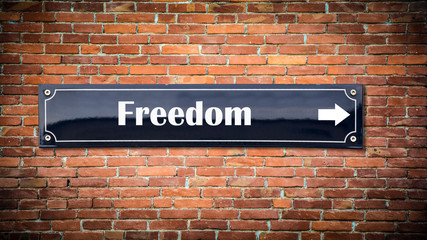Fototapeta premium Sign 404 - Freedom