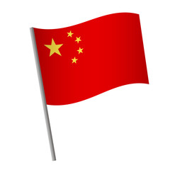 China flag icon.