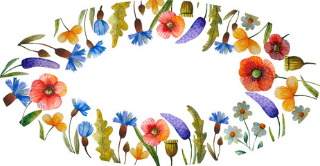 Watercolor floral illustration