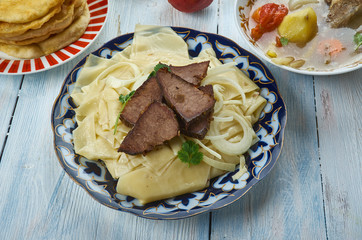 Kazakh Beshbarmak