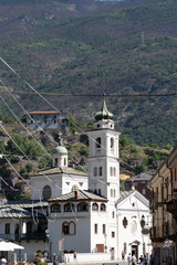 Susa, Piedmont, Italy: historic church