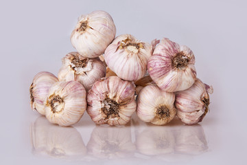 Garlic Bulbs isolated on a white background