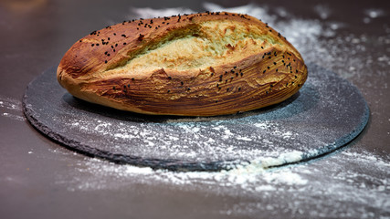 Selbst gebackenes Ayran Brot