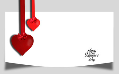 Geschenke, Romantische geste und herz Happy Valentine´s tag 