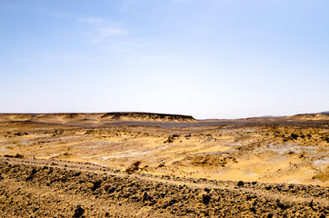 エジプトの黒砂漠