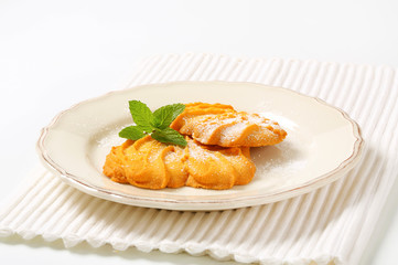 Vanilla Spritz cookies