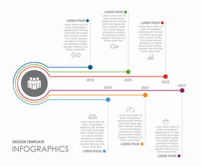 Infographic design template with place for your data. Vector illustration.