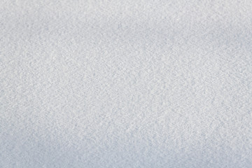 Abstract white fresh snow texture detail background