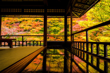 晩秋の瑠璃光院