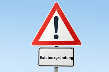 Schild 327 - Existenzgründung