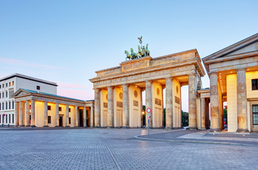 Obraz premium Brandenburger Tor (Brandenburg Gates) in Berlin, Germany