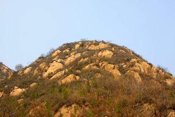 mountains natural scenery