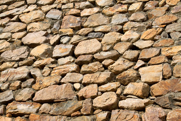 rock dry wall
