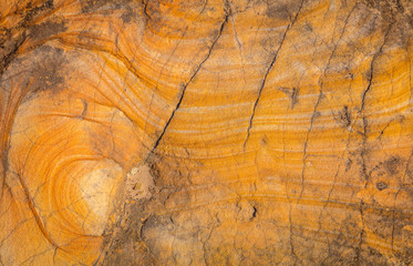 Textura de rocha trincada