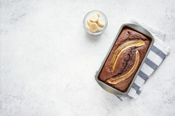 Chocolate Banana Bread