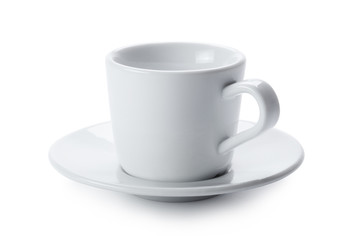 Coffee cup, isolated on white background