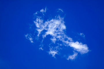 Fototapeta na wymiar blue sky and white clouds