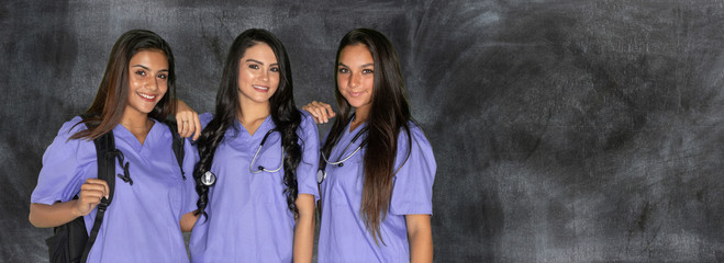 Three Nursing Students