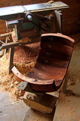 Wooden drum manufacturing