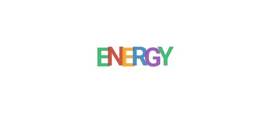 Energy word concept