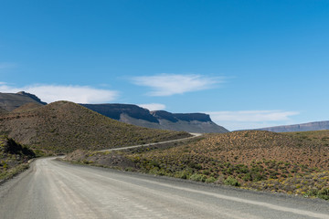 Road R355 on the Bloukrans Pass between Calvinia and Tankwa