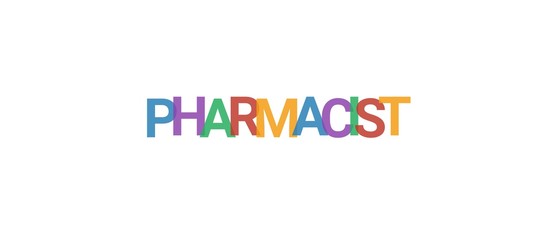 Pharmacist word concept