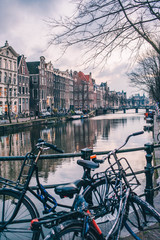 Fototapeta premium Amsterdam, Pays Bas