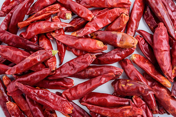 Full screen dried chili