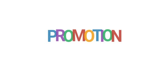 Promotion word concept