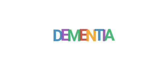 Dementia word concept