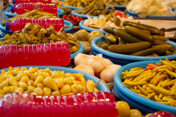 Mixed vegetable pickles
