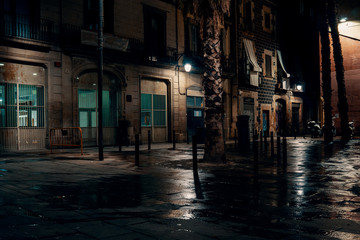 Fototapeta premium The Gothic Quarter in Barselona