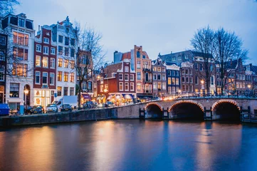 Fototapeten Amsterdam, Niederlande © Laura
