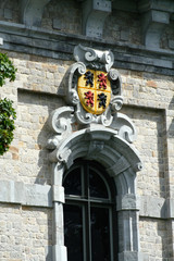 Mons, Belgium. The Belfry of Mons, the only baroque bell tower in Belgium and a World Heritage Site...