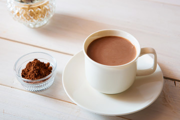 cup of hot cocoa drink, hot chocolate
