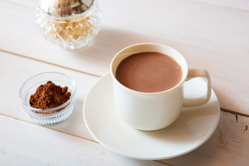 cup of hot cocoa drink, hot chocolate