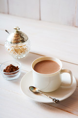 cup of hot cocoa drink, hot chocolate