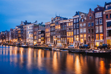 Naklejka premium Amsterdam, Holandia
