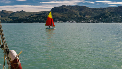 Yacht Lyttelton Harbour