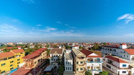 Obraz premium Skyline z Siem Reap w Kambodży
