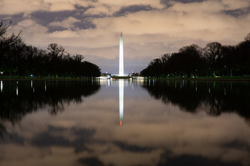 Reflection in the water Washington D.C.