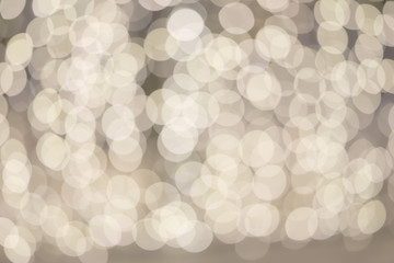 Bokeh light white abstract background