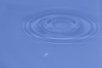 nice water wave formed by water drop