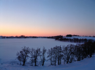 Hancza lake, suwalski landscape park, Poland