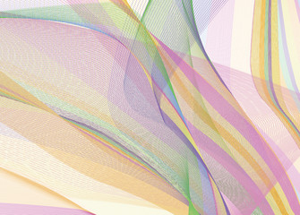 ラインアート　背景素材