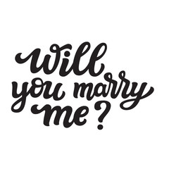 Will you marry me template